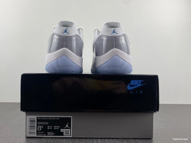 HYPE AV2187-140 11 Jordan Grey Cement Air Low 0813